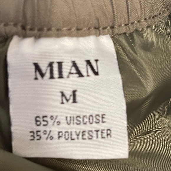 Mian Classic Collection Elasticated waist Cargo Short/Pants Size M Army Green - Picture 5 of 7